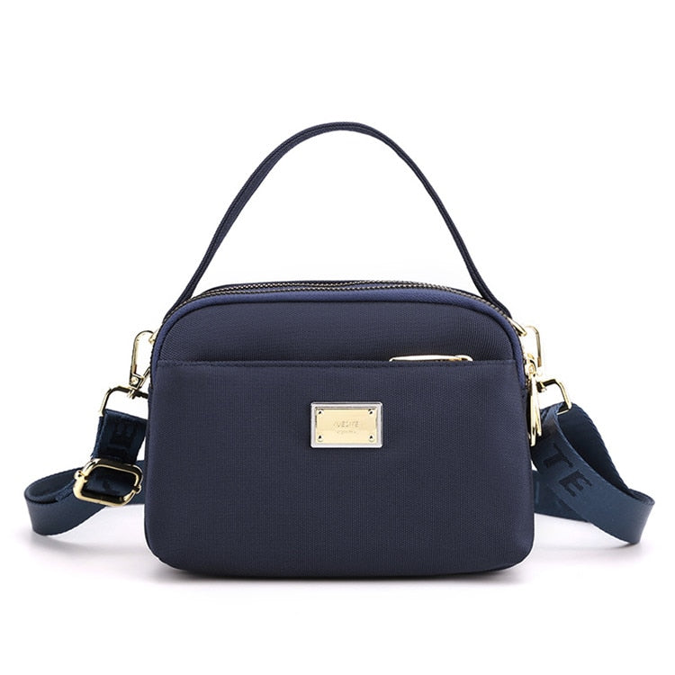 Sac Bandoulière Femme Ultra Leger Bleu foncé Mini(Max Length<20cm)