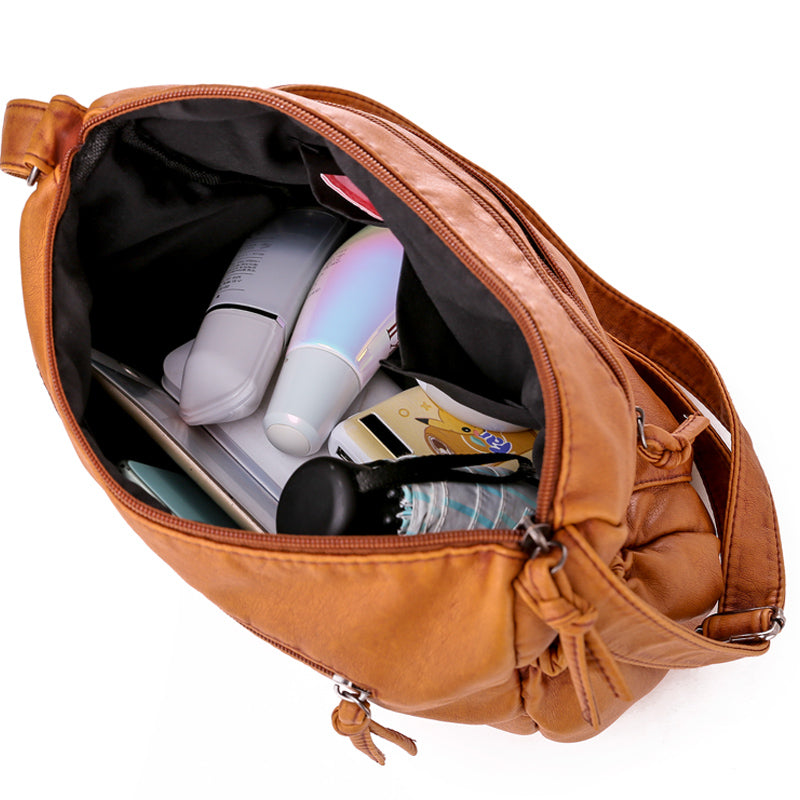 Sac Cuir Souple Bandoulière Femme