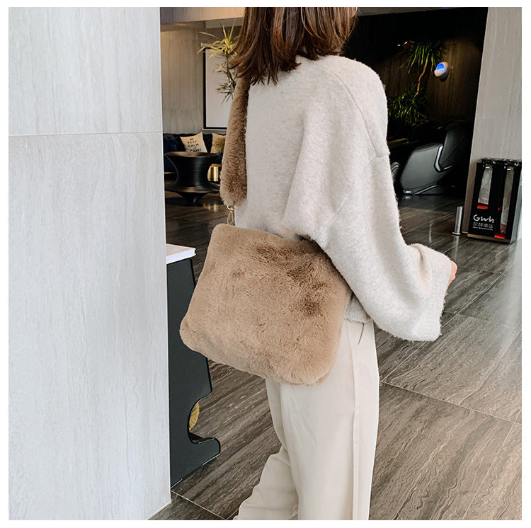 Sac Bandoulière Fourrure