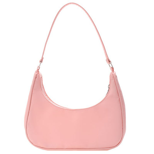 Sac Baguette Rose Rose