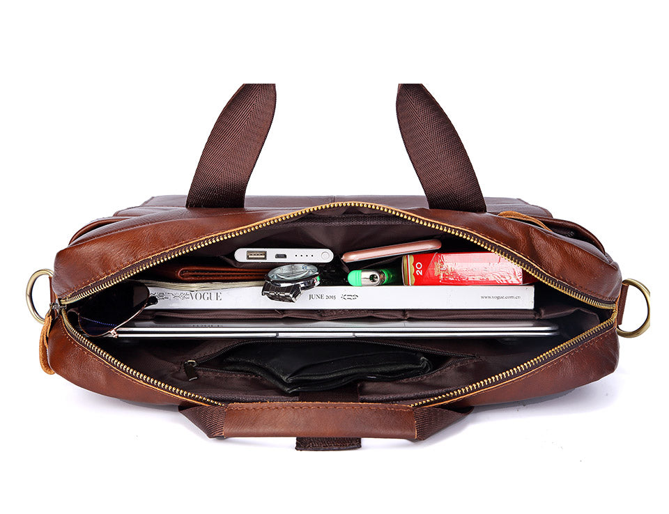 Sac Sacoche Bandoulière Grand Modèle Homme Cuir Véritable