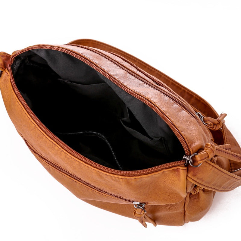 Sac Cuir Souple Bandoulière Femme