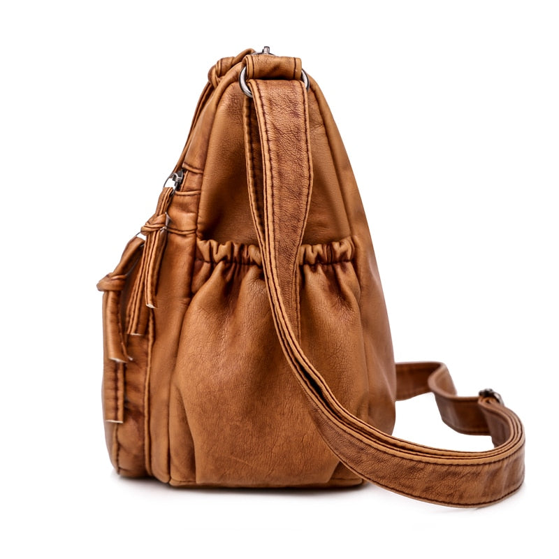 Sac Cuir Souple Bandoulière Femme
