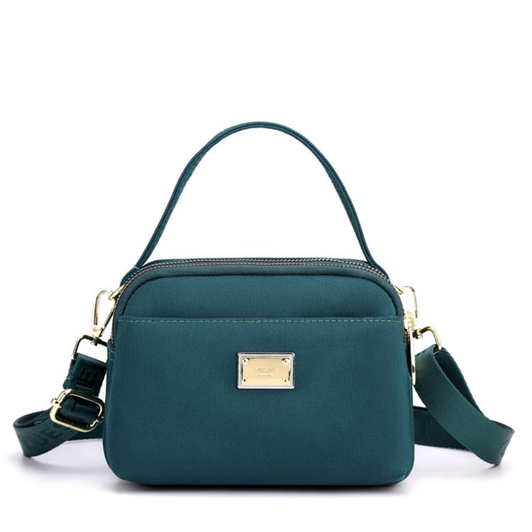 Sac Bandoulière Femme Ultra Leger Bleu canard Mini(Max Length<20cm)