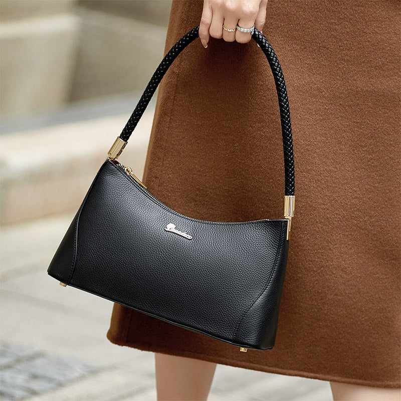 Sac à Main Baguette Noir