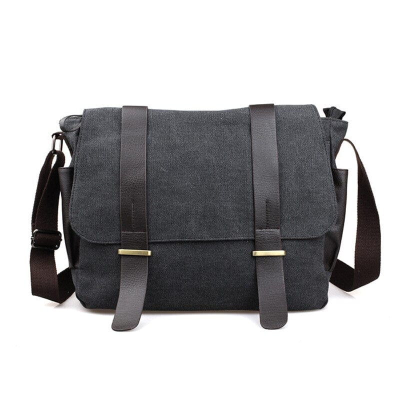 Sac Bandoulière Cartable Noir