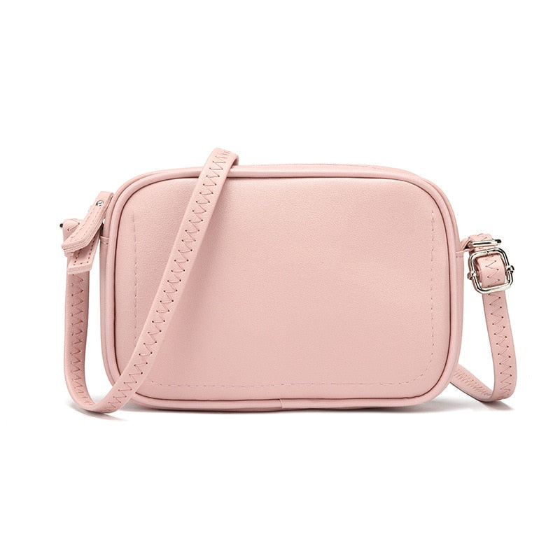 Sac Bandoulière Vert Sapin Rose
