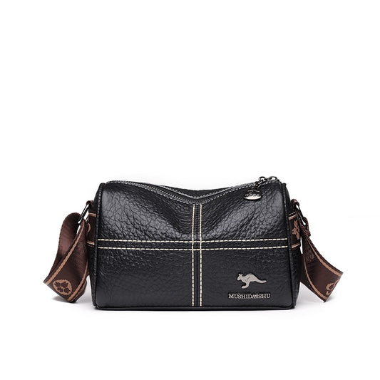 Sac Baguette Cuir Noir Noir