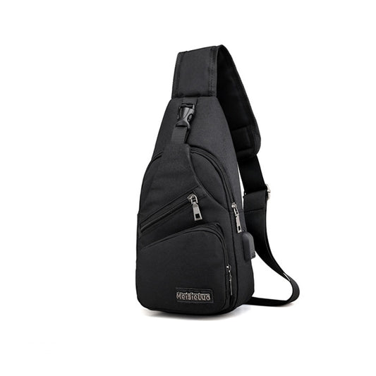 Sacoche Bandoulière Homme Sport Noir