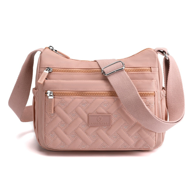 Sac Bandoulière Étanche Rose