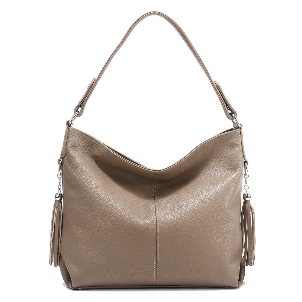 Grand Sac Besace Bandoulière Femme Kaki