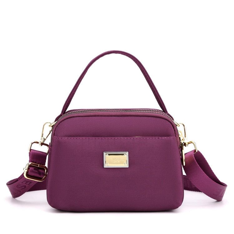 Sac Bandoulière Femme Ultra Leger Violet Mini(Max Length<20cm)