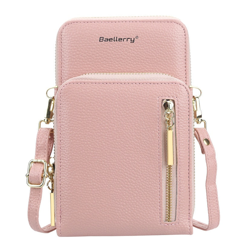 Pochette Bandoulière Femme pas Cher Rose clair