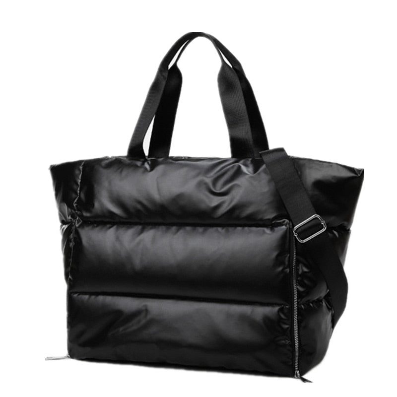 Sac Bandoulière Doudoune Noir