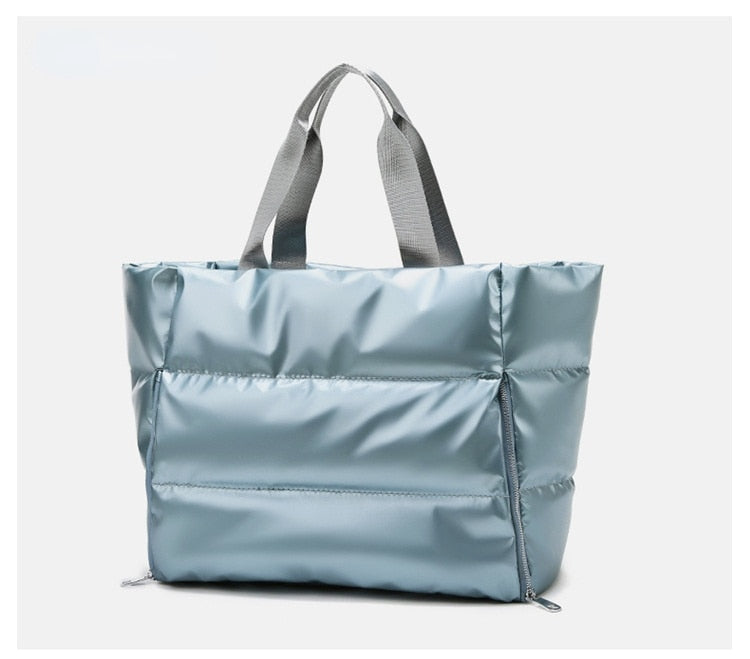 Sac Bandoulière Doudoune Bleu