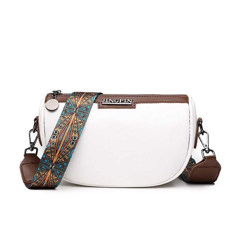 Sac Bandoulière Minimaliste Blanc