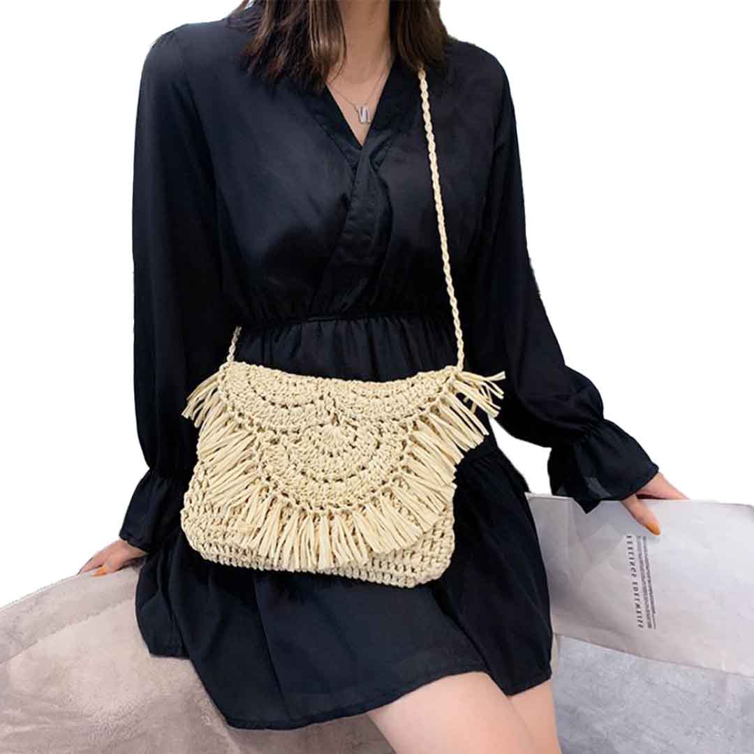 La Bandoulière en Osier pour Femme DivineBandouliere