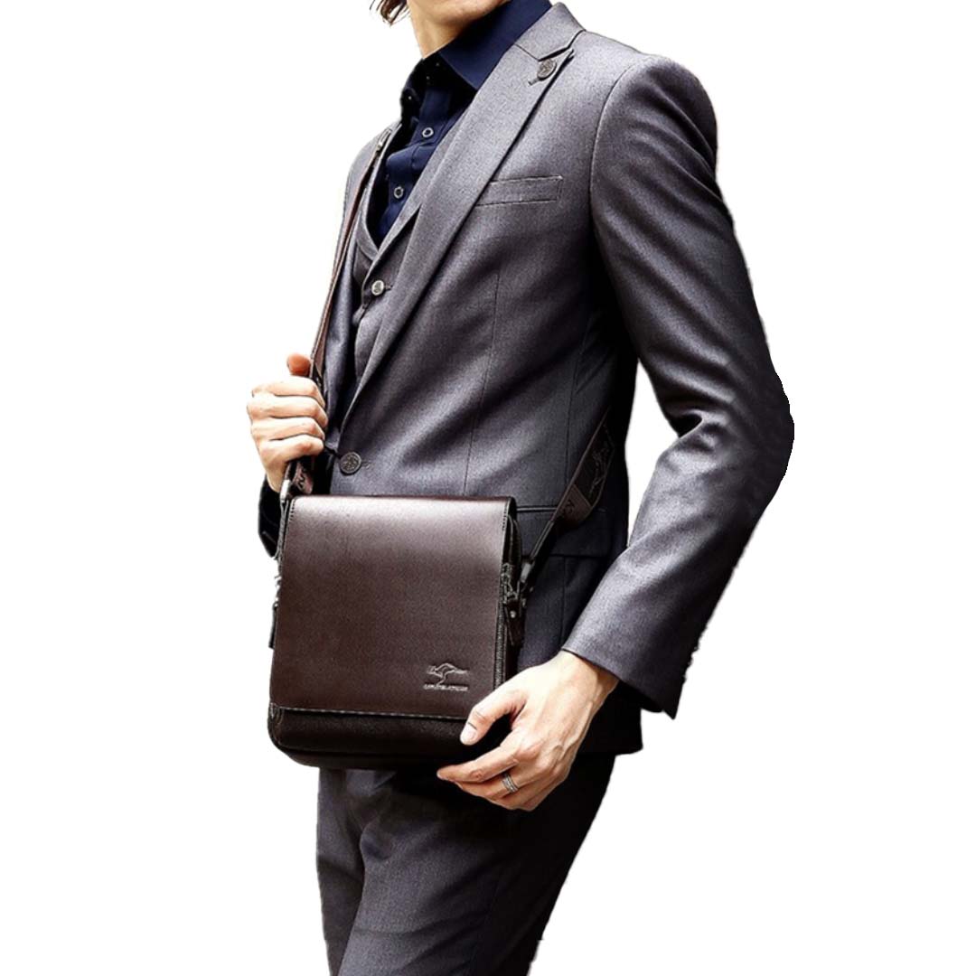 La Sacoche à Bandoulière en Cuir Homme DivineBandouliere