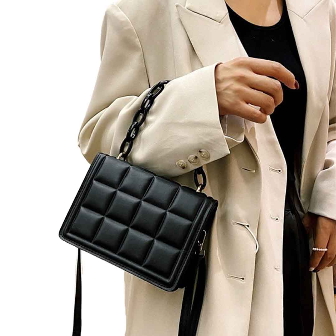 Le Petit Sac à Bandoulière Noir DivineBandouliere