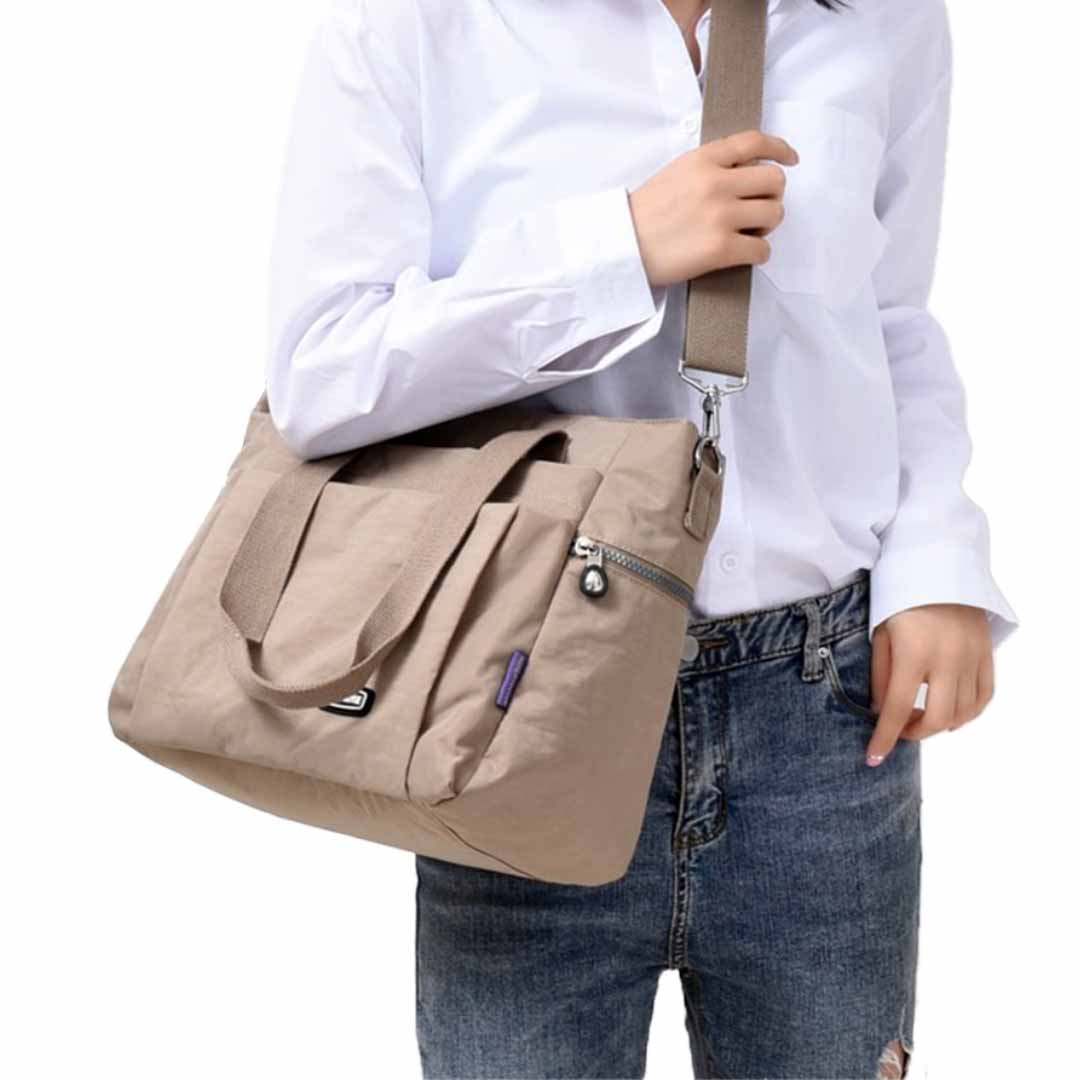 Le Sac à Bandoulière Beige DivineBandouliere