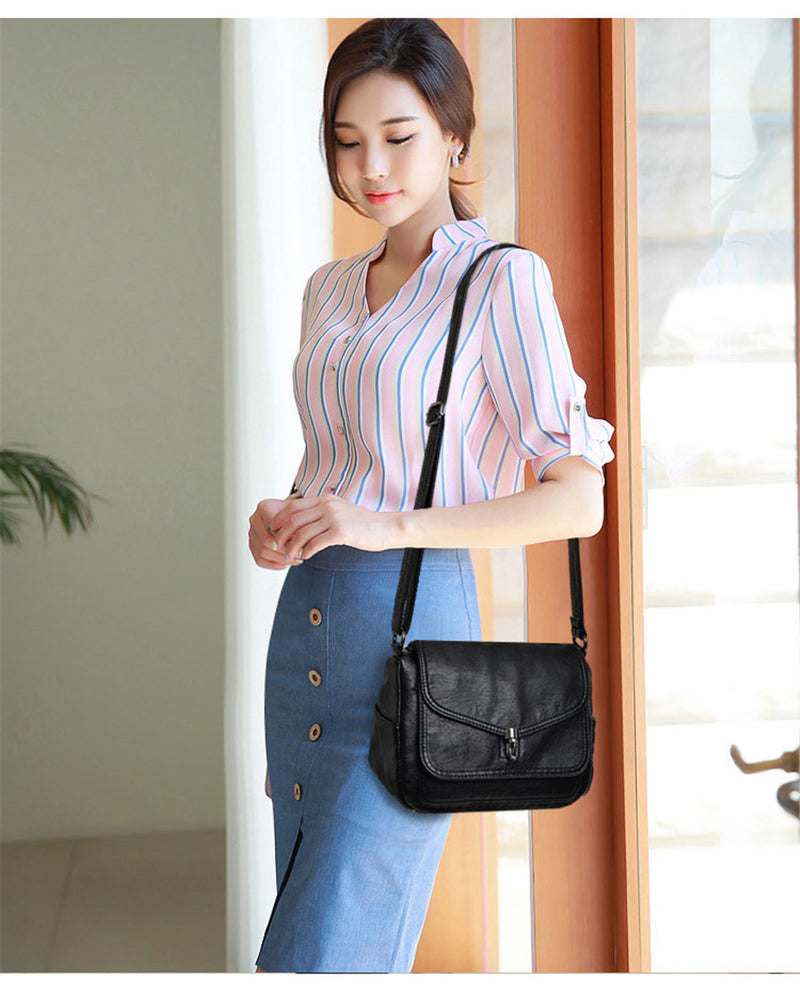 Sac Bandoulière Gris Femme   
