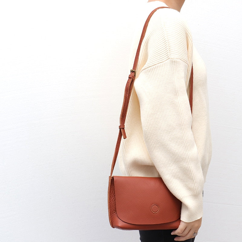 Genuine Leather Sac Bandoulière