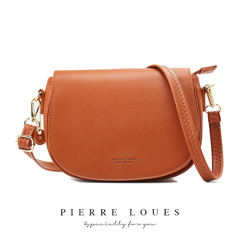 Sac Bandoulière à Rabat Femme Camel  