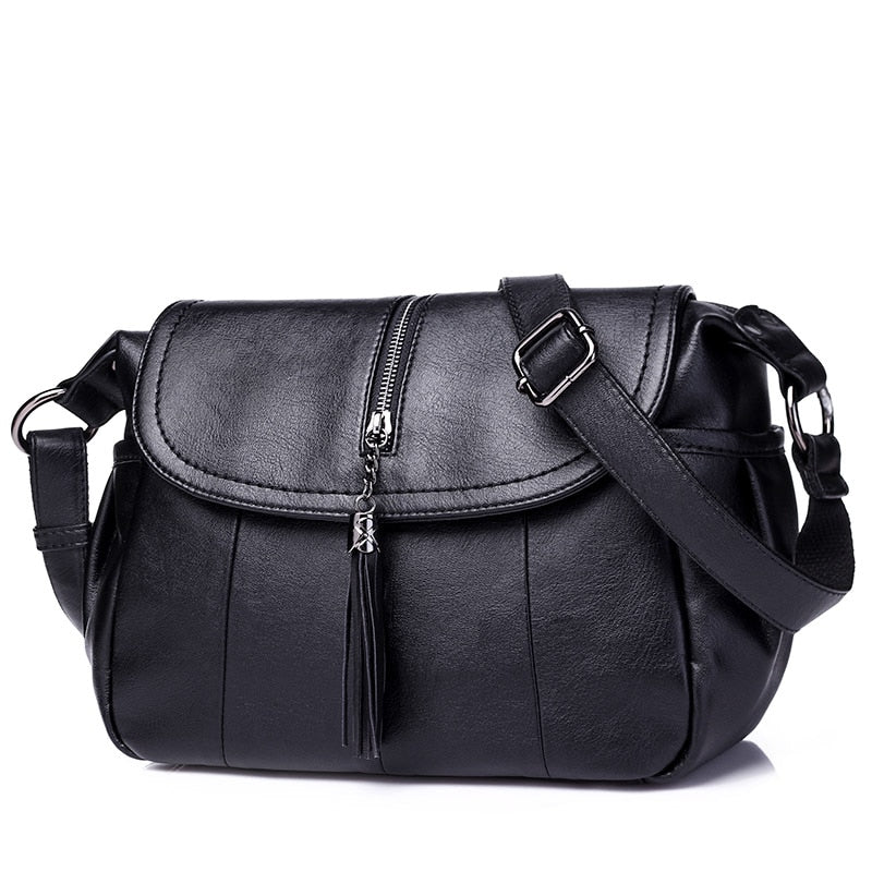 Sac Besace Noir Femme   