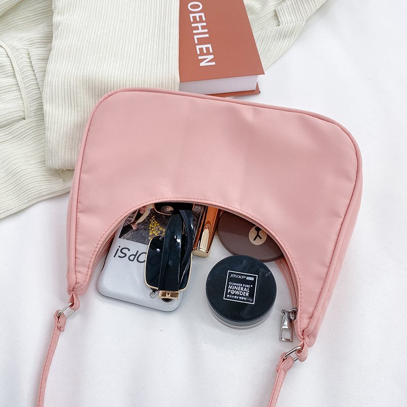 Sac Baguette Rose   