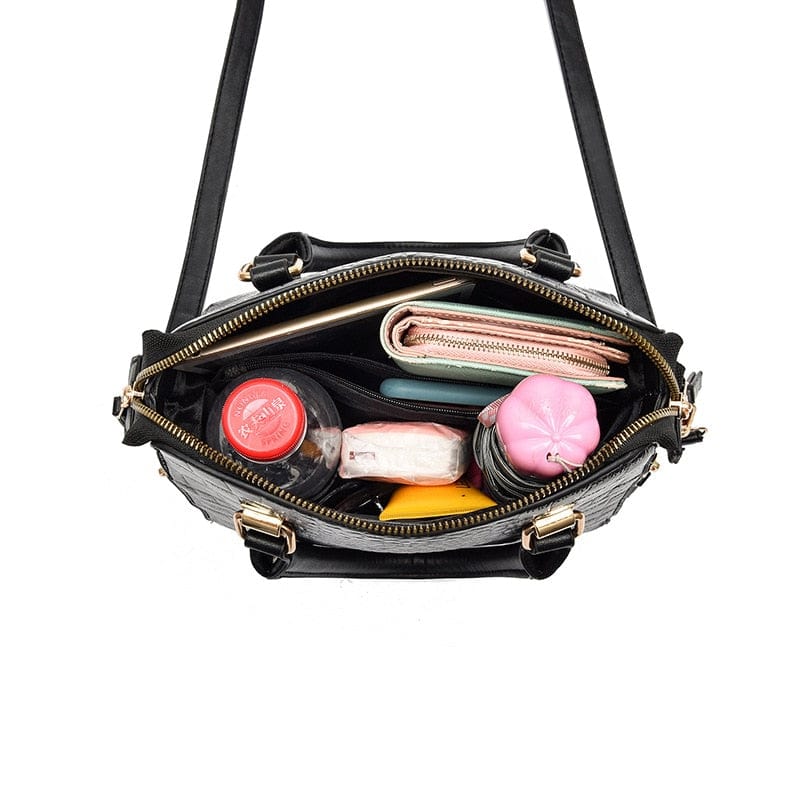 Le Sac à Bandoulière Croco   