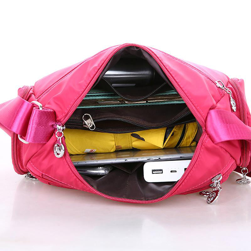 Sac à Main En Cuir Synthétique Pour Femme - Multi-Poches, Étanche, Bandoulière Réglable - Élégant Et Pratique