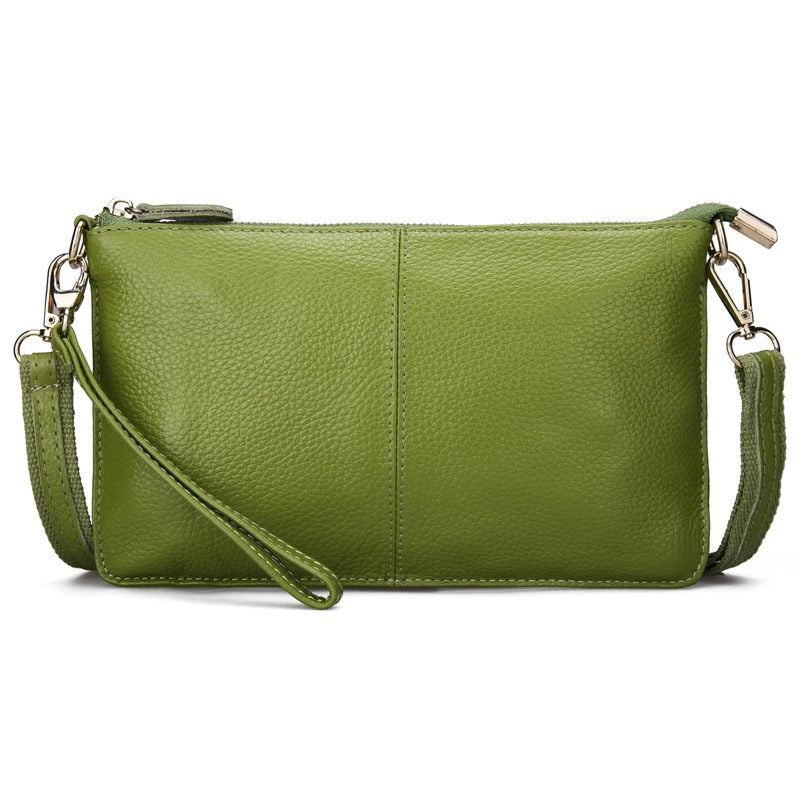 Le Sac à Main Pochette à Bandoulière Vert  