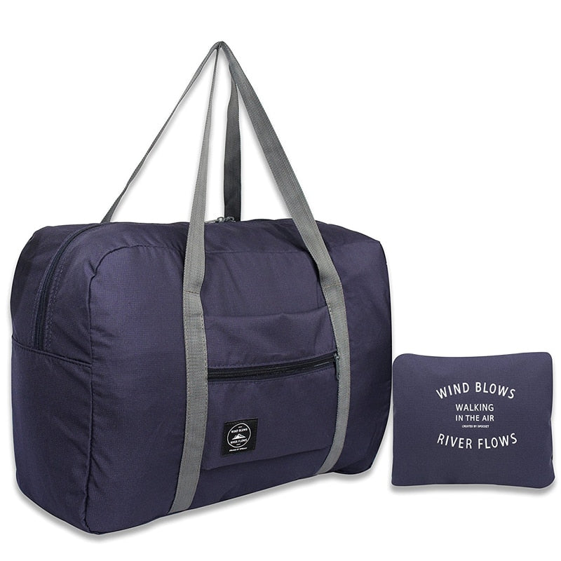 Sac Bandoulière Leger Voyage Bleu foncé  