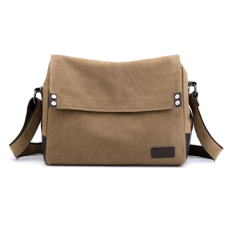 Sacoche Bandoulière Homme Beige Kaki  