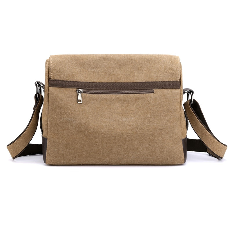 Sacoche Bandoulière Homme Beige   