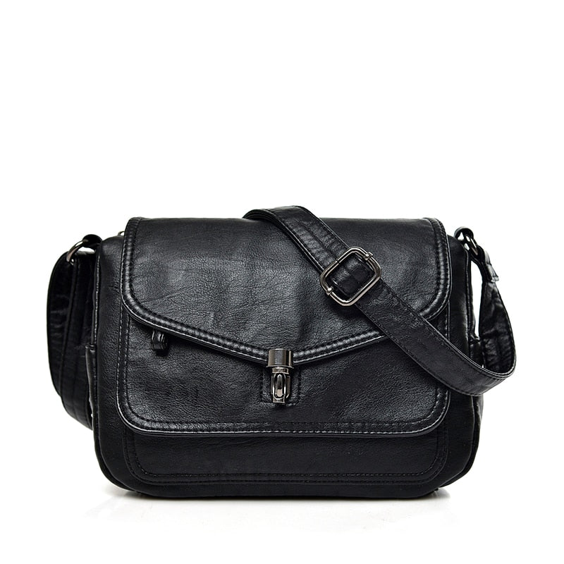 Sac Bandoulière Gris Femme Noir 25cm x 12cm x 20cm 