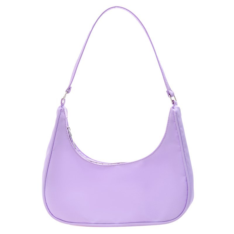 Sac Baguette Rose Violet  