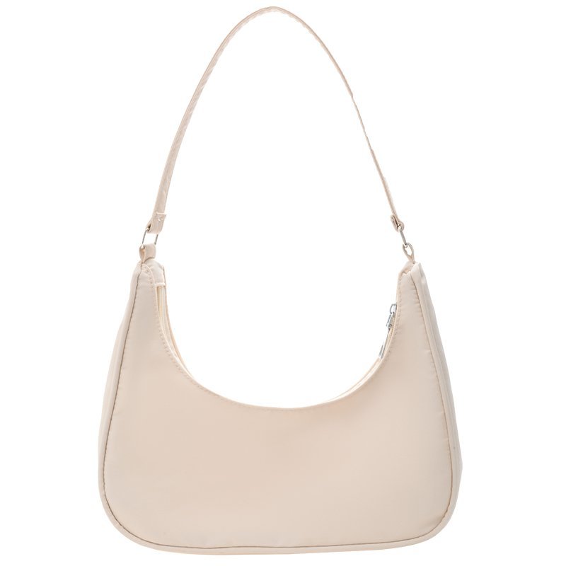 Sac Baguette Rose Blanc cassé  
