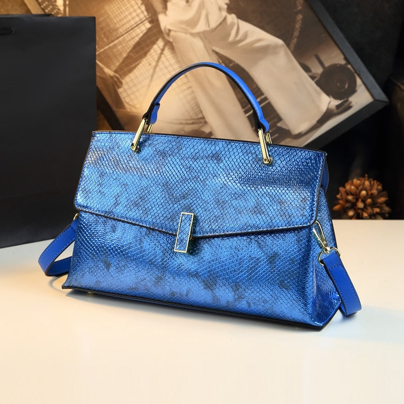 Sac Fuchsia Bandoulière Bleu  
