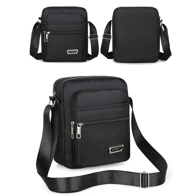 Sacoche Bandoulière Homme Noir  