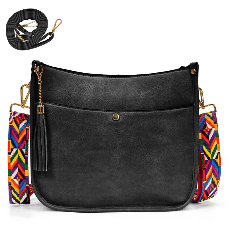 Sac Bandoulière Vegan Noir  