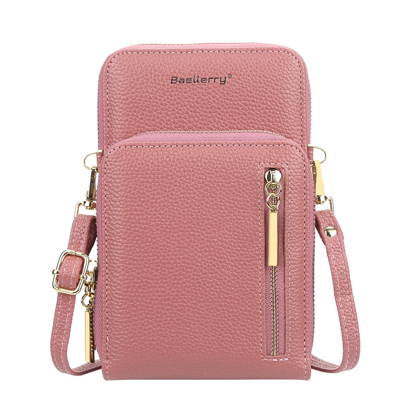 Pochette Bandoulière Femme pas Cher Rose  