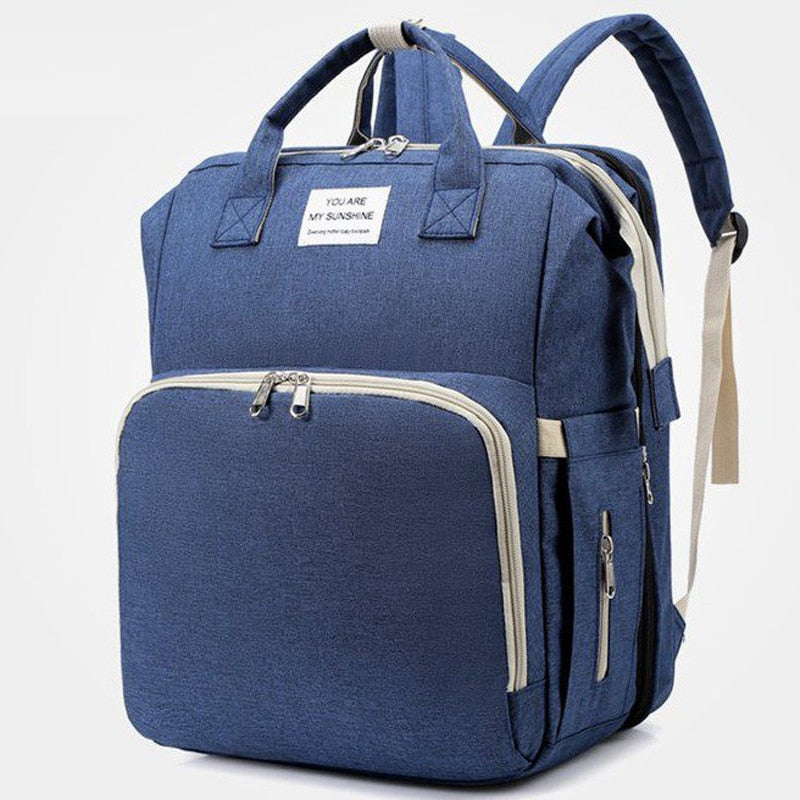 Sac à Langer Bandoulière Bleu foncé 30x20x40cm 