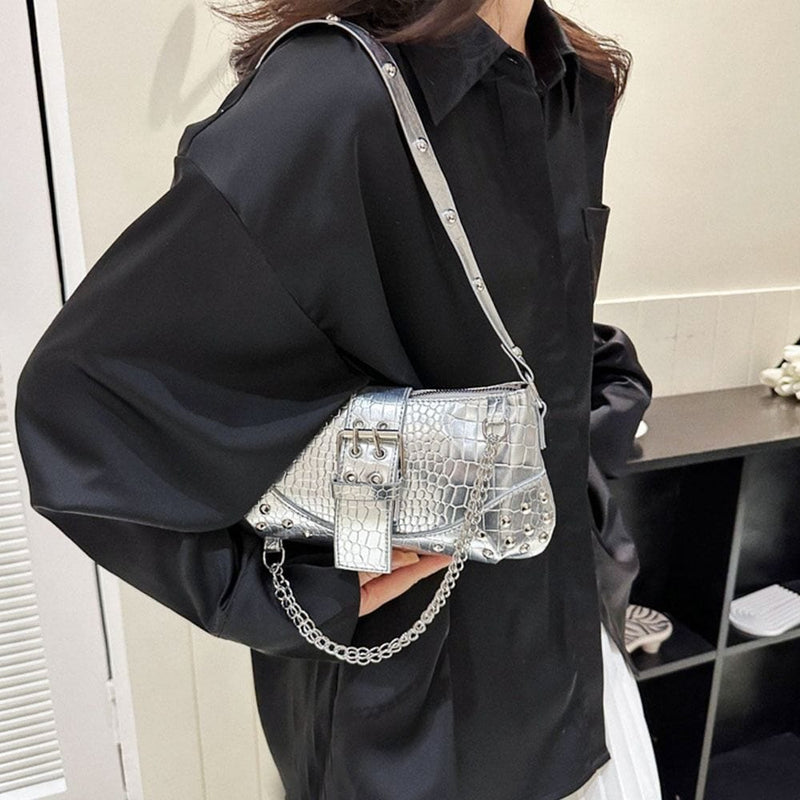 Sac Bandoulière Clouté   