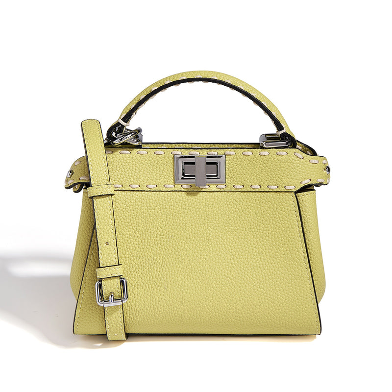 Petit Sac Bandoulière Voyage Femme Citron  
