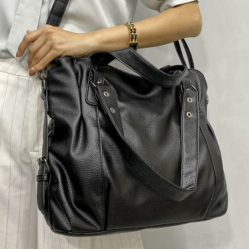 Grand Sac Besace Cuir Femme   