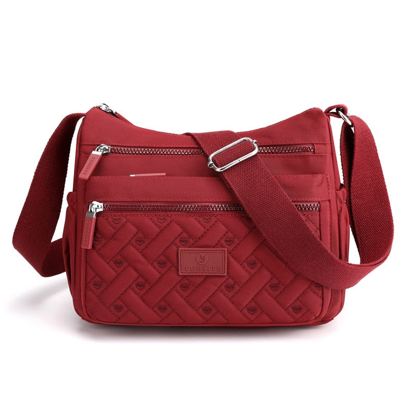 Sac Bandoulière Étanche Rouge  
