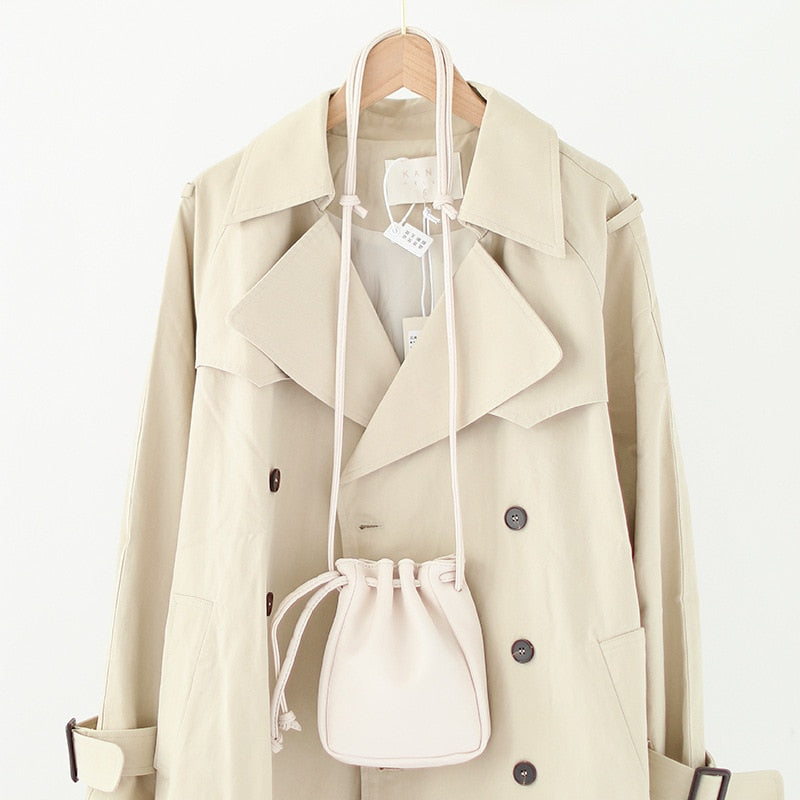 Sac Bourse Bandoulière Beige  
