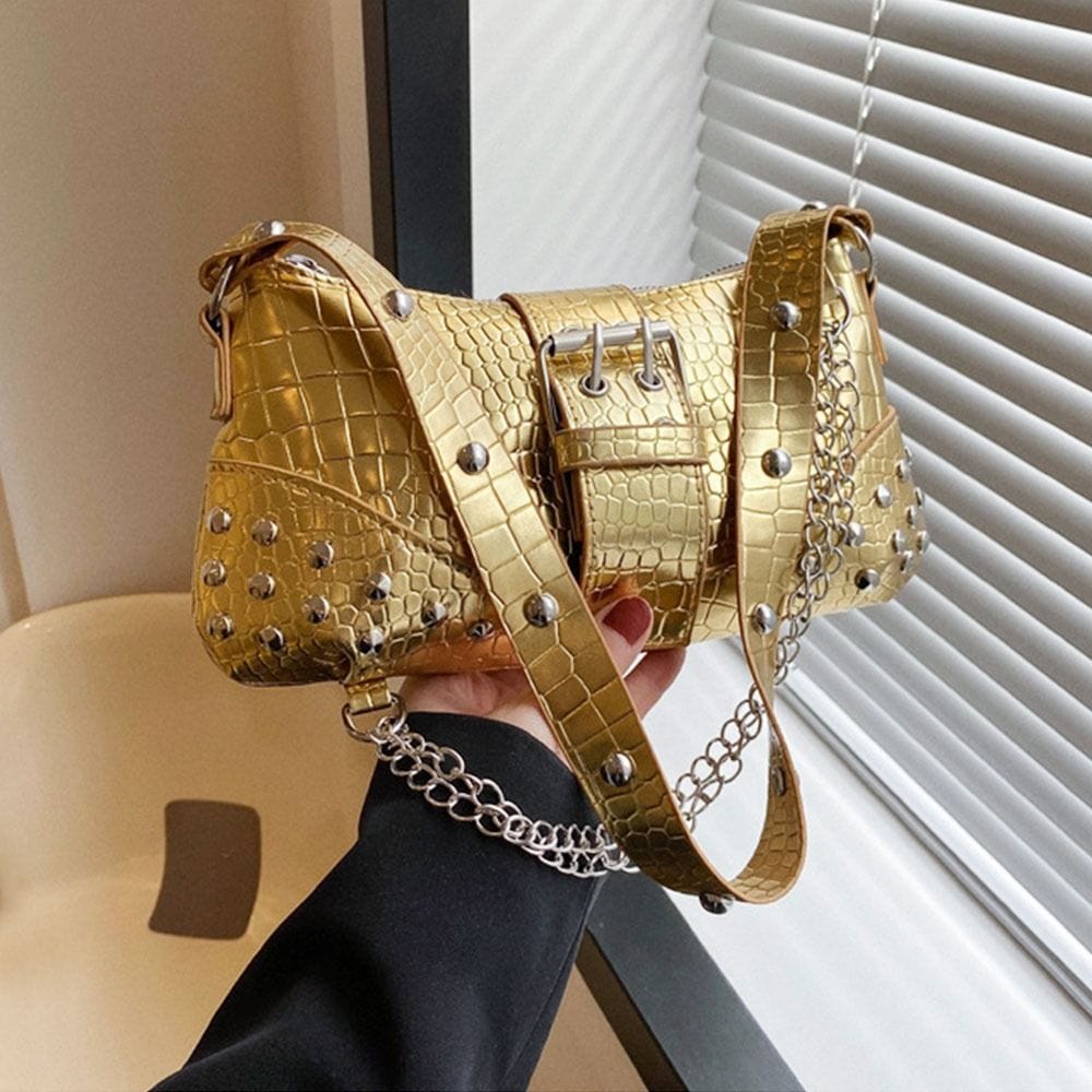 Sac bandoulière clouté | BROWNIE Sac bandoulière clouté | BROWNIE