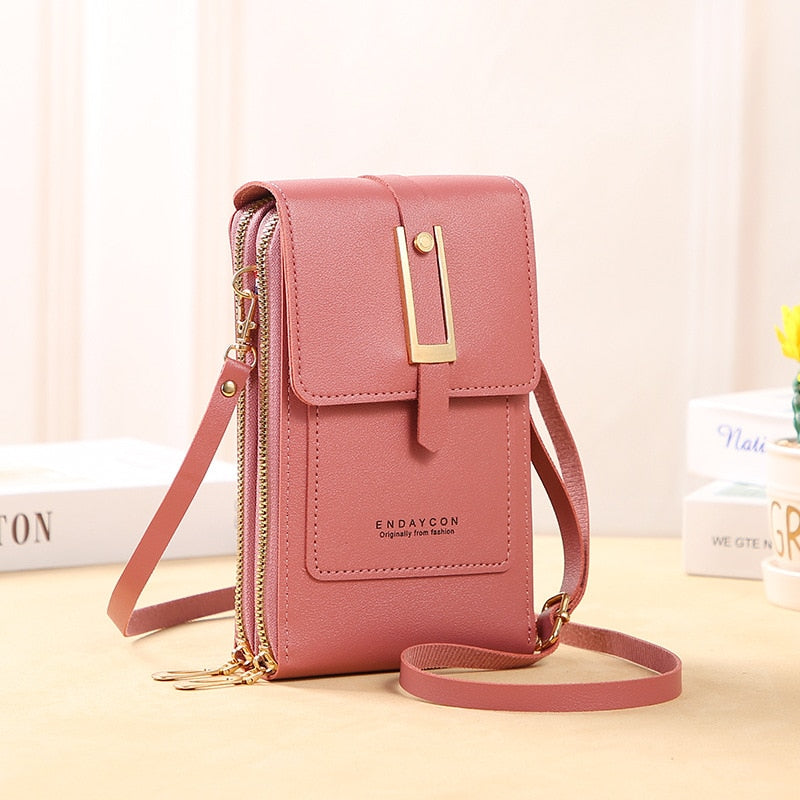 Petite Pochette Bandoulière Femme Rose  